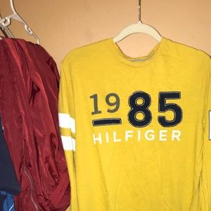 Yellow Tommy Hilfiger long sleeve